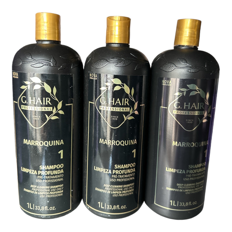 INOAR MOROCCAN G HAIR DEEP CLEANSING SHAMPOO 250ml/8,4fl.oz.